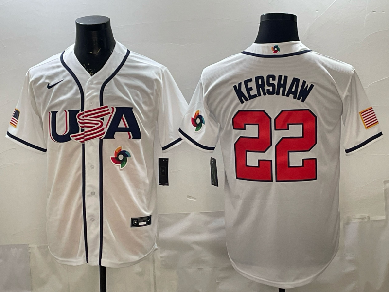 Men 2026 World cup white MLB Nike jersey 0028